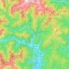 Mapa topográfico Varallo, altitud, relieve