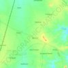 Mapa topográfico Pawti, altitud, relieve
