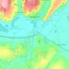 Mapa topográfico Buguruslan, altitud, relieve
