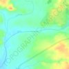 Mapa topográfico Riacho Fundo, altitud, relieve