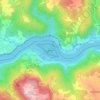 Mapa topográfico Wörth, altitud, relieve