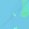 Mapa topográfico Bunotpasil Island, altitud, relieve