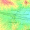 Mapa topográfico Kollidam River, altitud, relieve