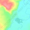 Mapa topográfico Седанка, altitud, relieve