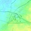 Mapa topográfico Udumalaippettai, altitud, relieve