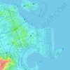 Mapa topográfico Praça Procurador-Geral de Justiça Hermano Odilon dos Anjos, altitud, relieve