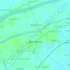 Mapa topográfico Ayyampettai, altitud, relieve