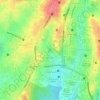 Mapa topográfico Nagarbhavi Lake, altitud, relieve