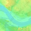 Mapa topográfico Юрьевское, altitud, relieve
