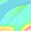 Mapa topográfico Невонка, altitud, relieve