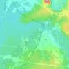 Mapa topográfico Uk, altitud, relieve