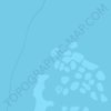 Mapa topográfico Artic, altitud, relieve
