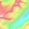 Mapa topográfico Rinnensee, altitud, relieve