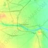 Mapa topográfico Surendranagar, altitud, relieve