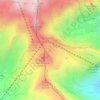 Mapa topográfico Lago Bowditch, altitud, relieve