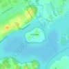 Mapa topográfico Pilon Island, altitud, relieve