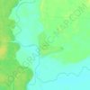 Mapa topográfico Пырьях, altitud, relieve