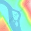 Mapa topográfico Хатыстыр, altitud, relieve