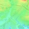 Mapa topográfico Бахтеево, altitud, relieve