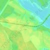 Mapa topográfico Суда, altitud, relieve