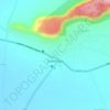 Mapa topográfico Gajendragad, altitud, relieve