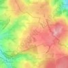 Mapa topográfico Pützstück, altitud, relieve