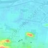 Mapa topográfico HPCL, altitud, relieve