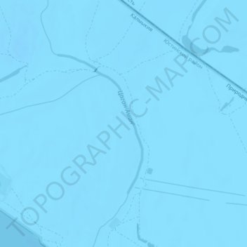 Mapa topográfico Цаган-Аман, altitud, relieve