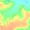Mapa topográfico Kanakatta, altitud, relieve