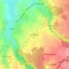 Mapa topográfico Onnezies, mapa de relieve, mapa de altitud