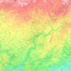 Mapa topográfico Guelph, mapa de relieve, mapa de altitud