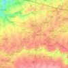 Mapa topográfico Hannut, mapa de relieve, mapa de altitud