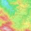 Mapa topográfico Abaurregaina, altitud, relieve