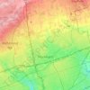 Mapa topográfico Markham, mapa de relieve, mapa de altitud