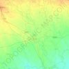 Mapa topográfico Araria, mapa de relieve, mapa de altitud