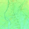 Mapa topográfico Balrampur, mapa de relieve, mapa de altitud