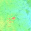 Mapa topográfico Kolar taluk, altitud, relieve
