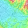 Mapa topográfico Firenze, mapa de relieve, mapa de altitud