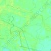 Mapa topográfico Hasanpur, mapa de relieve, mapa de altitud