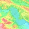 Mapa topográfico Lodosa, altitud, relieve
