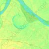 Mapa topográfico Shahpur, mapa de relieve, mapa de altitud