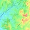 Mapa topográfico Rajarajeshwari Nagar, altitud, relieve