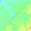 Mapa topográfico Rio Salgado, mapa de relieve, mapa de altitud